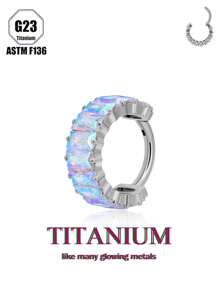 1 chiếc khuyên tai/khuyên mũi bằng pha lê Zirconia sang trọng, trang sức Unisex thiết kế rực rỡ, hoàn hảo cho trang phục thường ngày, tiệc tùng, lựa chọn quà tặng hấp dẫn - Nhiều màu - Xem 19