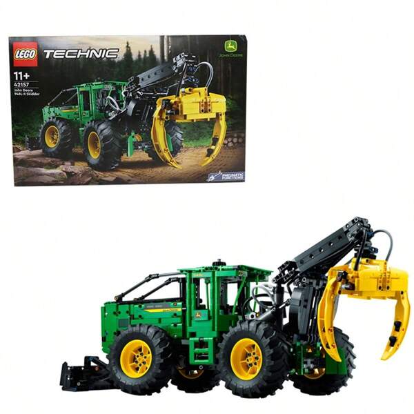 LEGO Mechanische Gruppe John Deere 948L-II Stapel-Traktor 42157 Puzzle Baustein Spielzeug für Jungen