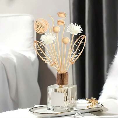 5pcs Incense Stick Flameless Incense Stick Rattan Plant Vocalization Stick Deodorant Toilet Water Perfume Incense Stick Accessories/Random Styles,Aromatherapy,House Freshener,Diffuser,Gift,Home Decor Gifts Birthday Graduation