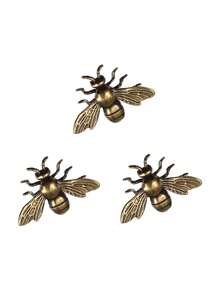 “复古黄铜蜜蜂雕像 - 装饰性青铜昆虫雕像，适用于家居装饰、DIY 工艺品、房间装饰工艺品、桌面装饰、办公桌、墙壁艺术和礼品 - 迷人的大黄蜂装饰，适合春季和日常造型” - 銅色 - 查看 10