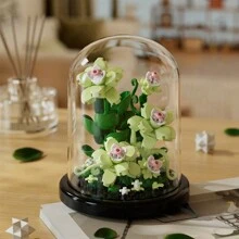 DIY Flower Building Blocks Set,Mixed Color,ABS Material,3D Flower Craft Kit - Rose,Lotus,Sunflower,Blue Dahlia,Home/Office Desk Decor,Perfect Gift For Valentine's Day,Birthday,Anniversary,Christmas,Mother's Day,Teacher's Day,Craft Set,Fantasy,Gift Set,Building Blocks,Music,Diy Kit,Valentine's Day Gifts,Constructor,Valentine's Day,Jelly Blocks,Book Nook Kit,Flower Building Set