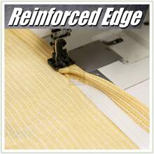 Malla Sombra Triangular Velaria para Exteriores Jardín Al Aire Libre 90% Protector de UV Solar Lona Toldo