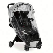 Universal Stroller Rain Cover - Waterproof & Windproof Travel Weather Shield, Thick & Durable, Dust & Snow Proof, Breathable Mesh For Clear View