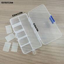 Hộp đựng phụ kiện câu cá bằng nhựa trong suốt có thể nhìn thấy được - Nhiều màu - Xem 16