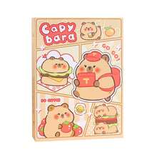 Capybara Cute Water Rat Small Card Collection Album, Cartoon Grid Instant Photo Album Postcard Card Album - Multicolor - View 8