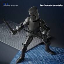 T13 Action Figures - Multi-Jointed Movable Robot,3D Printed Mannequin - PVC Model - Desktop Decorations For Action Figures For Game Lovers(Need To Assemble By Yourself) - Multicolor - View 4