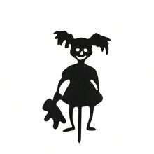 1pc Halloween Ghost Zombie Metal Garden Yard Stake Decor, Outdoor Spooky Halloween Decoration,Christmas - Black - View 11