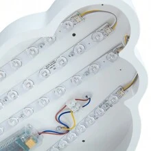 Froadp 48W LED Ceiling Light Dimmable Cloud Lamp For Bedroom Living Room Modern Design With Remote Control Children's Room Lamp - 48 Watts - View 3