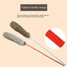 MIN ISO No use Plush Toys Cat Teasing Stick & Fairies Stick Doll Rabbit Fur & Cat Anti-Biting Rod - Multicolor - View 4