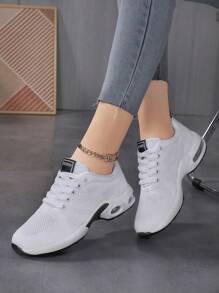 Zapatillas para mujer, cómodas, transpirables, versátiles, ligeras y casuales - Blanco - Ver 1