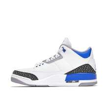 Nike Air Jordan 3 Retro Racer Blue CT8532-145 Men's Fashion Sneaker New - 藍白色 - 查看 2