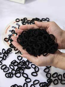 100pcs Children Small Hair Bands Baby Girl Headbands Colorful Kid Elastic Hair Tie Nylon Scrunchie Hair Rope Hair Accessories