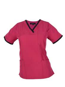 Filipina Médica Quirúrgica Dama London - Rosa Fucsia - Ver 2