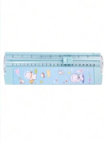 Máy cắt giấy mini Macaron màu A5 Máy cắt nhật ký thủ công Kéo cắt giấy DIY cho học sinh - Nhiều màu - Xem 10