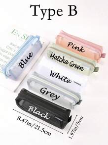 1peça Apontador de lápis cor aleatória - Multicolorido - Ver 5