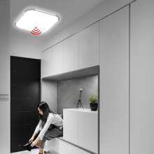 Froadp 15W/24W Waterproof LED Ceiling Light IP44 For Hallway, Staircase, Porch, Garage, Carport, Balcony, Storage Room, Cellar - White - View 7