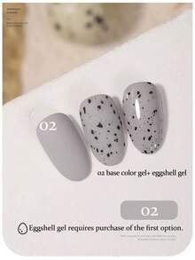 日系网红美甲鹌鹑蛋壳色凝胶指甲油可与任意底色叠涂2024新款流行色百搭斑点纹理光疗凝胶 - 彩色 - 查看 12