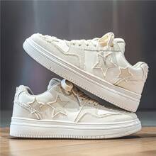 Men's Shoes, Sports And Casual Shoes, Men's Shoes,Walking Shoes,Versatile Men's Shoes, Campus Student Board Shoes, Suitable For Men's Outdoor Activities - 白色 - 查看 8