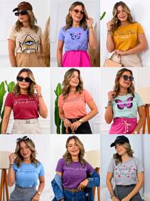 Women Blouses - 彩色 - 查看 6