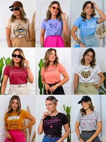 Women Blouses - 彩色 - 查看 2