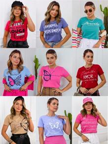 Women Blouses - 彩色 - 查看 5