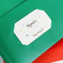 Heavy Duty Plastic Folders With 2 Pockets For Letter Size Paper, Assorted Color,Poly Folders, Plastic Pocket Folder With Business Card Slot,For School/Home/Office,Pack Of  1 - Çok renkli - Görünüm 8