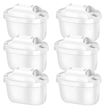 New 6 Pack BRI TA Maxtra+ Plus Water Filter Jug Replacement Cartridges Refills.UK - White - View 9