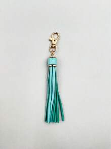 1 Móc khóa tua rua "Độc đáo" sang trọng - Da Pu, Chủ đề hoạt hình/Punk - Hoàn hảo cho túi xách và chìa khóa xe hơi của phụ nữ - Quà tặng lý tưởng cho sinh nhật hoặc Giáng sinh Halloween - tua - Xem 16