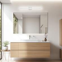 Modern Bathroom Light Fixtures Over Mirror 16/24/32/46/48 Inch Chrome Bathroom Vanity Light Bar For Bathroom Wall Sconce 3000K Or 6500K - 32inch-Cool White - View 2