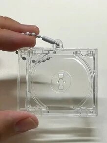 1/2/5/8 piezas Mini caja de CD Álbum de disco Llavero colgante, Llaveros acrílicos DIY, Recuerdo conmemorativo de álbumes hechos por fanáticos, Regalos para fiesta de cumpleaños