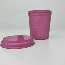 Baby Pink Bear Transition Cup Infant Introductory Food - 淺粉色 - 查看 4