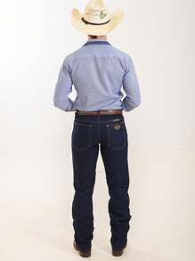 West Village Rodeio Traditional Country Men's Jeans - Dark Wash - View 2