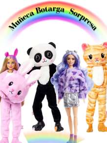 Osmos Muñeca con diseño de botarga y accesorios 1 pz - Azul - Ver 3