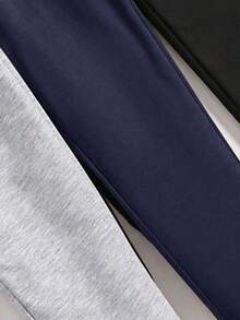 3 件套 Tween 男童笑脸印花运动裤套装 - 彩色 - 查看 4