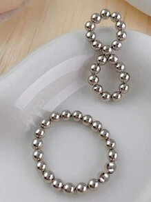 klimonla 20pcs Nail Tool Round Magnet Bead Strong Multi Functional Magnet Stone Water Ripple Cat Eye Nail Special - Silver - View 6