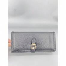 Women's Tri-Fold Wallet With Crossbody Strap With Zipper And Snap Closure YOYOBEL-2 - 黑色 - 查看 1