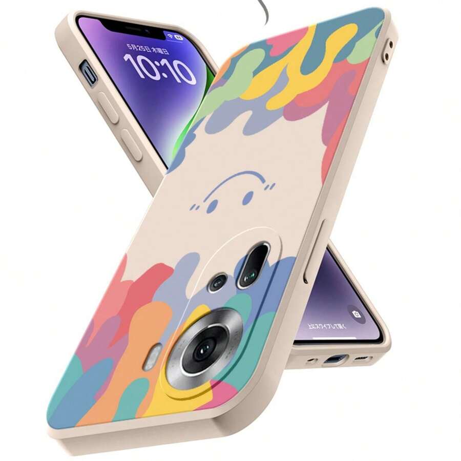 Funda Anti-queda Tpu Protectora Case Para OPPO Reno 11 5G + Cuerda - Blanco - Ver 1