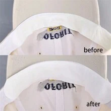 10/20/30/50件帽子隐形吸汗内衬夏季棒球帽防脏吸汗防汗带帽子尺码减码条贴 - 均碼 - 查看 7