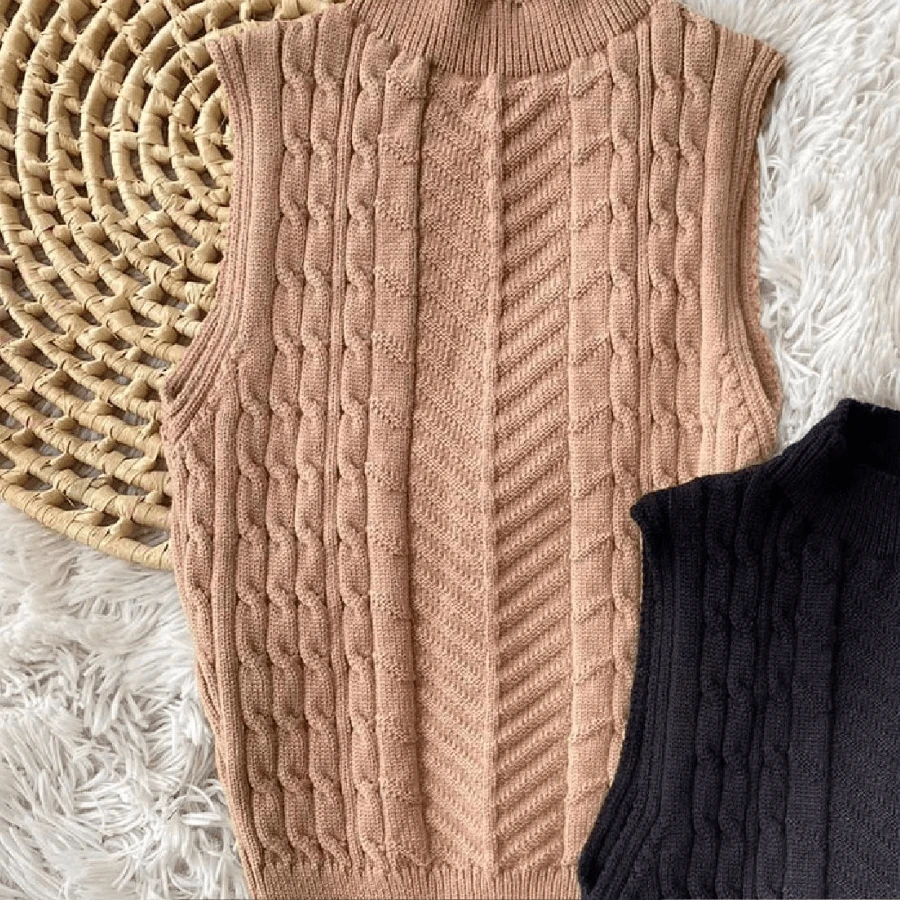 SHEIN Modal Tricot Top: Comfort And Style In Every Detail For Women - One Size - Rỉ Nâu - Xem 1