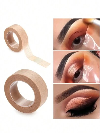 1 Roll Eyeshadow Tape , Natural Eyeliner Tape , Eye Makeup Auxiliary Tool, Eye Makeup Finish Patch,Makeup,Cheap,Room Decor,Vanity,Travel,Bedroom,Makeup Accessories,Eyelash Curler,Cheap,Stocking Stuffers,Makeup,Makeup Tools,Cheap Stuff,Gifts,Gifts For Women,Christmas Gifts