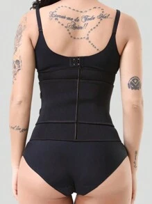 Gorset treningowy talii w dużym rozmiarze, damski, do ćwiczeń, pas wyszczuplający, bielizna modelująca