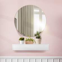 带抽屉和餐柜的梳妆台，MDF 材质，抽屉柜类型，60 厘米，现代装饰，卧室装饰家居装饰秋季装饰卧室装饰 - 白色 - 查看 3