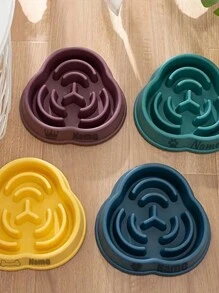 Customized Slow Feeding Dog Bowl With Anti Slip Base - Personalized Pet Supplies - Nice Gift For Pet - Multicolor - View 11