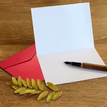 Biglietti d'auguri divertenti e commoventi per compleanni, ringraziamenti e amicizia - con buste, perfetti per riunioni di classe e celebrazioni per anziani - regalo unico per i migliori amici - Rosso - Visualizzare 3