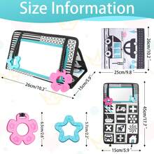 可折叠婴儿趣味镜，休闲家居用品 - 彩色 - 查看 4