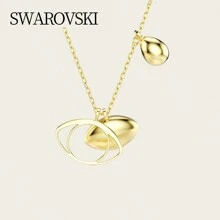 Swarovski SYMBOLICA:PEND BLU/GOS 5692178 女士邪恶之眼金吊坠项链，优雅珠宝，适合日常佩戴，完美礼品 - 彩色 - 查看 7