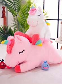 1 pezzo Unicorno arcobaleno super carino e super morbido, un regalo incantevole per i bambini per festival e compleanni, unicorno arcobaleno, Squish Mallow festa, peluche unicorno