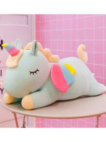 1 pezzo Unicorno arcobaleno super carino e super morbido, un regalo incantevole per i bambini per festival e compleanni, unicorno arcobaleno, Squish Mallow festa, peluche unicorno