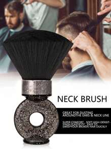 New Fashion Hairdressing Neck Brush, Facial Cleaning Duster, Soft Fiber Hair Brush - Multicolor - View 12