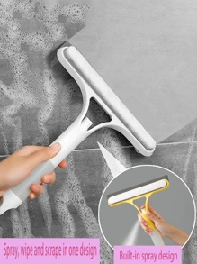 1pc Multifunctional Glass Wiper Household Cleaning Glass Wiper 3-In-1 Wiper Board Mirror Window Cleaner,Kitchen,Bathroom,Home,Household Suppliers - Multicolor - View 11